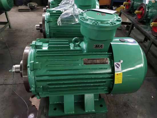 湖北鄂州馬先生訂購ybj40-4隔爆電機(jī)6臺